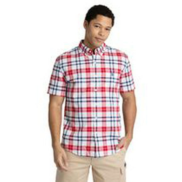 U.S. Polo Assn. Men's Short Sleeve Button Up Shirt, Men's Short Sleeve Button Up Shirt