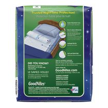 Goodnites Disposable Bed Mats Walmart Canada   6000200242585 