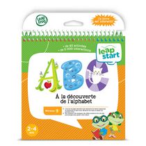 LeapFrog LeapStart 3D (Niveau 2) ABC À la découverte de l'alphabet - Livre d'activités - Version française