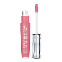 Rimmel Stay Glossy Lip Gloss, non sticky, lasts up to six hours, lip hugging applicator, made with Shine Extent technology, 100% Cruety-Free, 3D effect lip gloss