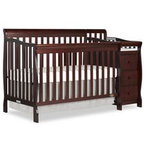 Dream On Me 5-in-1 Brody Convertible Crib with Changer