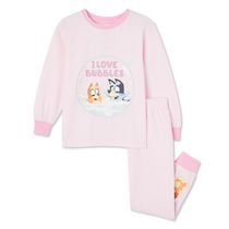Bluey Toddler Girls' Pajama 2-Piece Set, Sizes 2T-5T