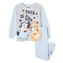 Bluey Toddler Girls' Pajama 2-Piece Set, Sizes 2T-5T