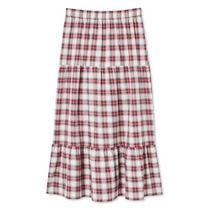 Jupe longue en flanelle Wild Skye pour femmes