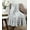 GRIS CLAIR, variante sur Swift Home Jeté de luxe en fausse fourrure