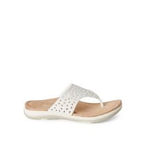 Time and Tru Women's Flip Flops, Wide Width Sizes 6-10