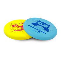 Merrithew Disques en mousse volants pour enfants - Paquet de 2 (bleu et jaune)