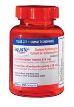 Equate Comprimés d’acétaminophène 325 mg