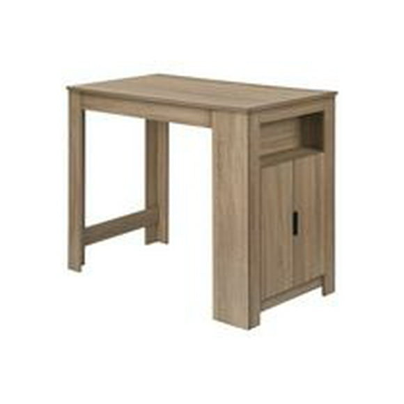 Monarch Specialties Dining Table, 48" Rectangular, Counter Height, Kitchen, Small, Storage, White Laminate, Contemporary, Modern