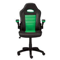 Aria Gaming Chair, Black/Green
