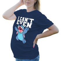 Haut à manches courtes Disney Lilo & Stitch Can't Even de maternité pour femmes
