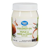Huile de noix de coco rafnée Great Value
