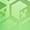 Green, variant on Minecraft Boys' Rashguard