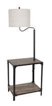 Hometrends end table Floor Light with USB port