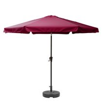 CorLiving 10ft Round Tilting Patio Umbrella and Base