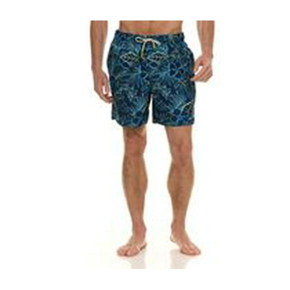 Laguna Men's Neon Floral 6" Volley Swim Trunk