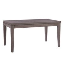 CorLiving New York Washed Grey Classic Dining Table