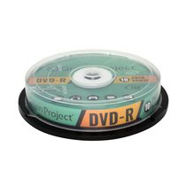 Green Project Enregistrable DVD-R 16X 10 paquet boîte de gâteau