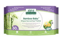 Aleva Naturals Serviettes Bamboo Baby - 30 Compte