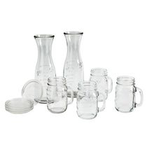 Mason 10Pc verre Drinkware Set