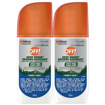 OFF! Deep Woods Mosquito Insect Repellent Pump Spray Deet Free 2 Pack, 2x118ml