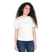 Devoted T-Shirt À Épaules Froides