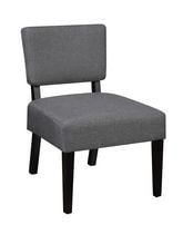 K LIVING D43-BE Dori Upholstered Accent Chair in Beige