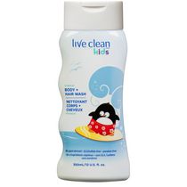 Nettoyant corps et cheveux tropique Kids de Live Clean