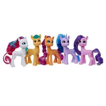 My Little Pony: A New Generation, pack La fête de la licorne, exclusivité détaillant incluant 5 poneys et 10 accessoires