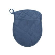Matelassée Manique Avec Poche (Bleu) - Set of 4