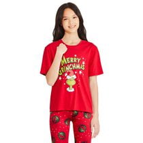 The Grinch Girls' Short Sleeve Tee, Sizes XS-XL