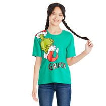 The Grinch Girls' Short Sleeve Tee, Sizes XS-XL