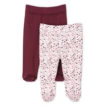 George Baby Girls' Legging 2-Pack, Sizes 0-9 months