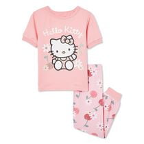 Hello Kitty Toddler Girls' Pajama 2-Piece Set, Sizes 2T-5T
