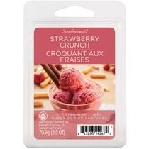 Cubes de cire parfumée ScentSationals - Croquant aux fraises
