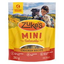 Zuke's Mini Naturals Tender Bites Chicken Recipe, Dog Treats, 170-454 g