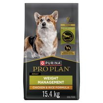 Purina Pro Plan Weight Management Chicken & Rice Formula, Dry Dog Food