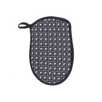 Silicon Imprimer Pot Holder (Geo) (Bleu Marine) - Set of 4