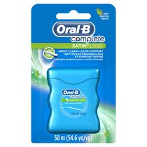 Soie dentaire Oral-B Complete SatinFloss, menthe