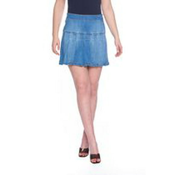 Jeaniologie ™ Jupe è plis pour femme Taille TP-TTG