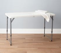 Table pliante de 4 pi de GSC - Blanche