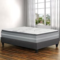Matelas hybride LuxeRest de 12 pouces avec plateau coussin et ressorts ensachés