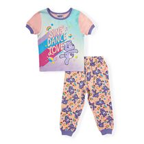 Care Bears Toddler Girl's 2-Piece Long Sleeve Pyjama Set