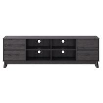 CorLiving Hollywood Wood Grain TV Stand with Drawers for TVs up to 85"
