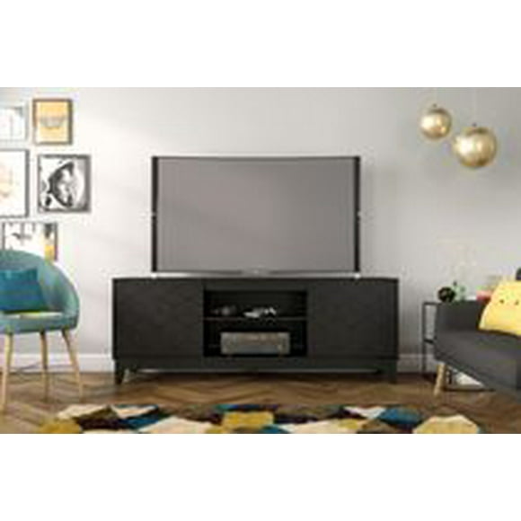 Nexera Hexagon 72 inch TV Stand