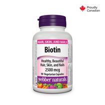 Webber Naturals® Biotin 2500 Mcg