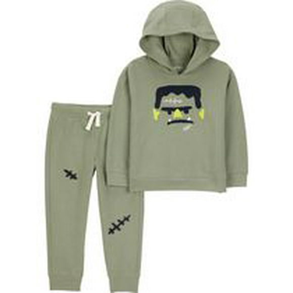 Carter's Child of Mine Ensemble 2 pièces pour tout-petit garçon – Frankenstein vert