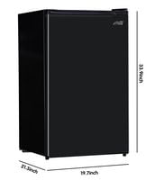 Arctic king 4.4 Cu Ft Single Door Mini Fridge, Black | Walmart Canada