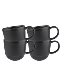 Mesa Ceramics Rondo Stoneware Mug 370ml Set of 4