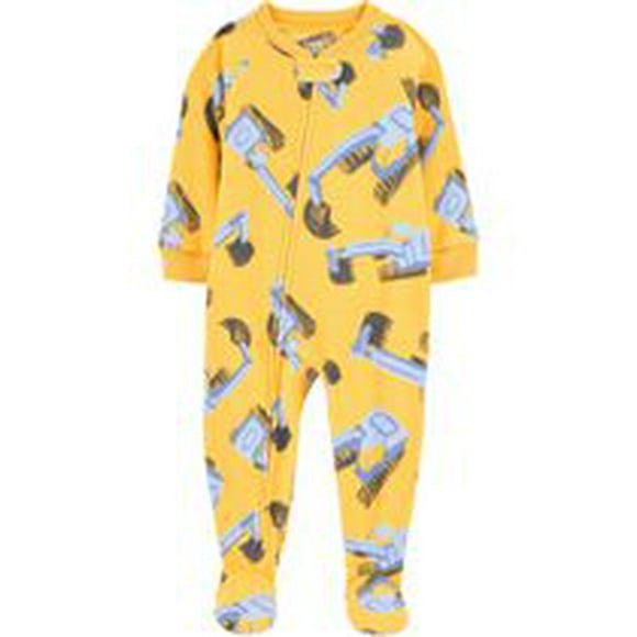 Carter's Child of Mine Pyjama 1 pièce pour tout-petit garçon - Construction jaune